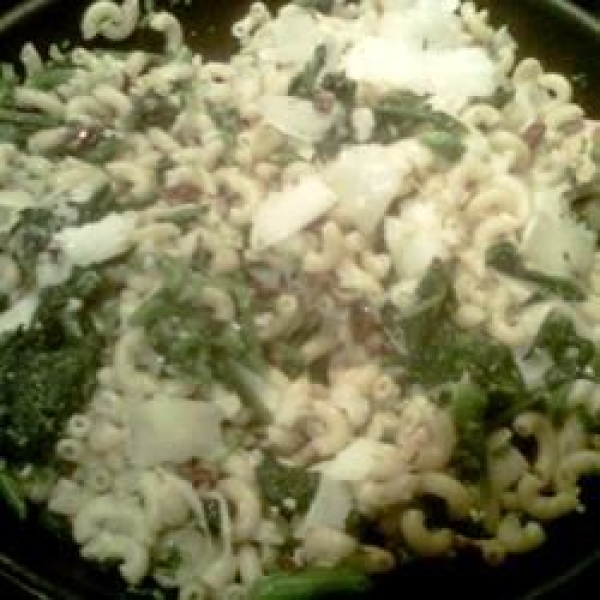 Rapini-Walnut Macaroni