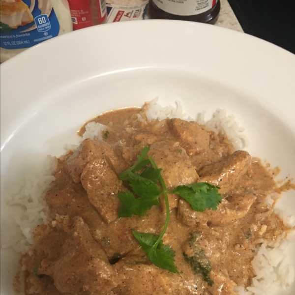 Easy Slow Cooker Chicken Tikka Masala