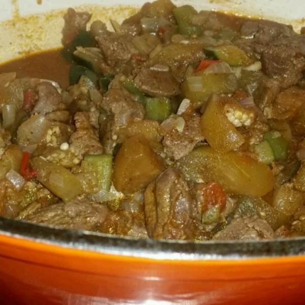 Eggplant and Lamb Stew