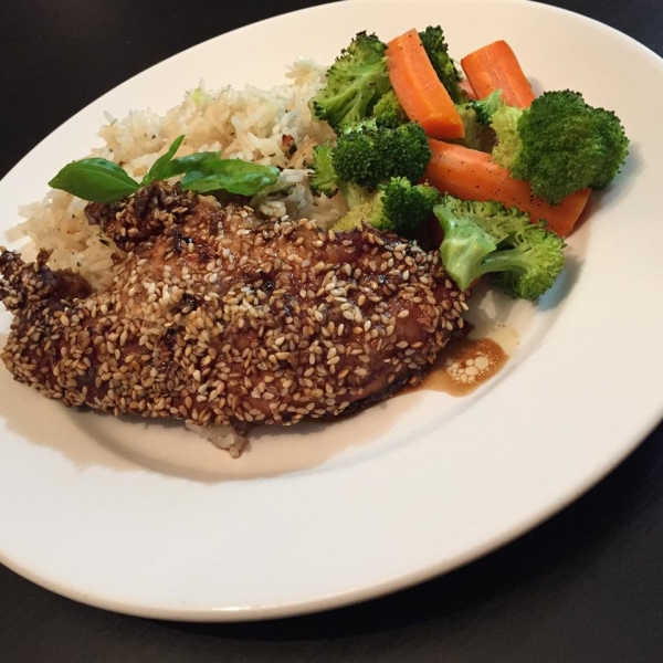 Baked Sesame Chicken