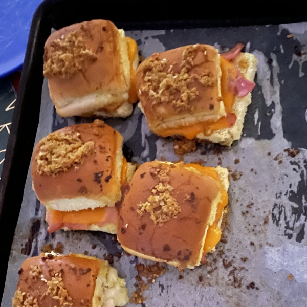 Baked Ham and Cheese Sliders