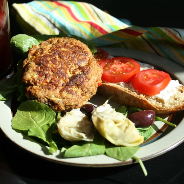 Vegetarian Faux Chicken Patties