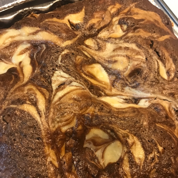 Butterscotch Cream Cheese Brownies