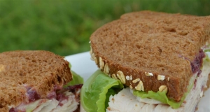 Karla's Nutty Turkey Cranwich