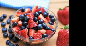 Fresh Fruit in Balsamic Pepper Syrup