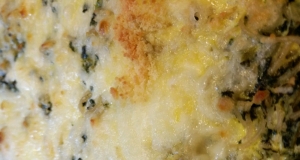 Cheesy Spinach Ramen Frittata
