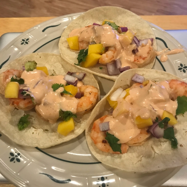 Spicy Shrimp Tacos
