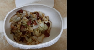 Irish Fried Cabbage with Bacon