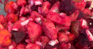 Russian Beet and Potato Salad