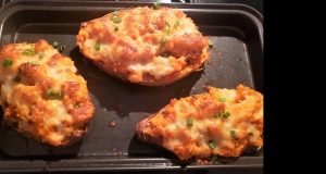 Loaded Twice-Baked Sweet Potatoes