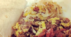 Scrambled Eggs with Chorizo