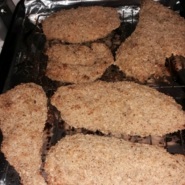 Barbeque Buttermilk Oven-Fried Chicken