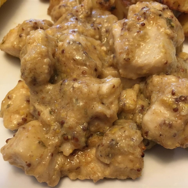 Chicken with Mustard Sauce