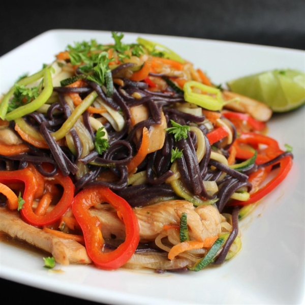 Gluten-Free, Super-Easy Chicken Pad Thai