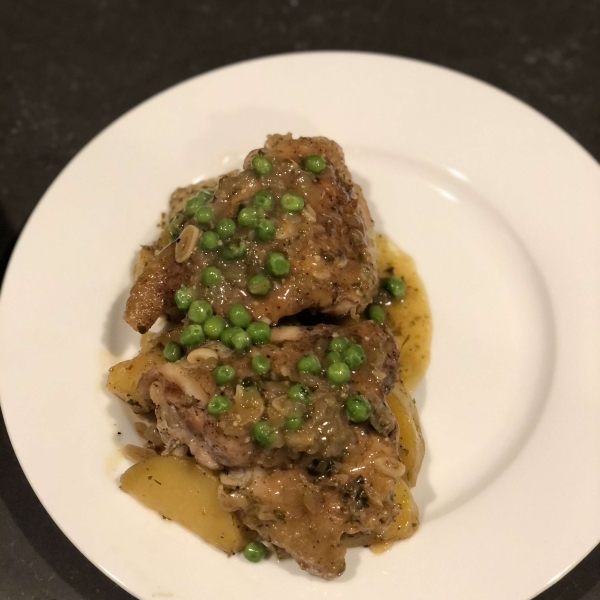 Chicken Vesuvio