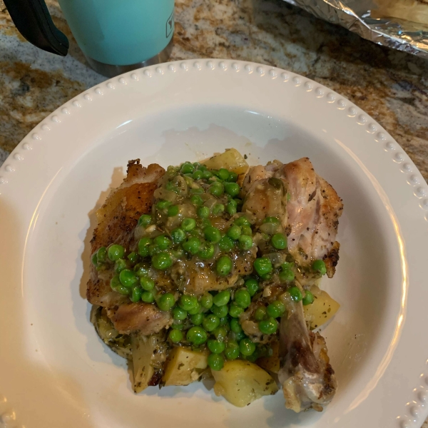 Chicken Vesuvio