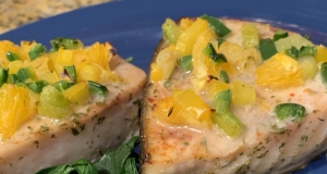 Citrus Swordfish With Citrus Salsa