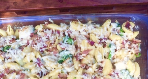 Baked Bacon Ranch Chicken and Pasta