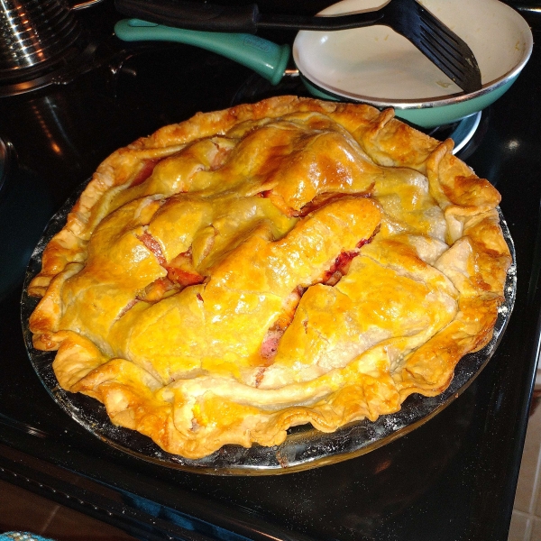 Peach Pie the Old Fashioned Two Crust Way