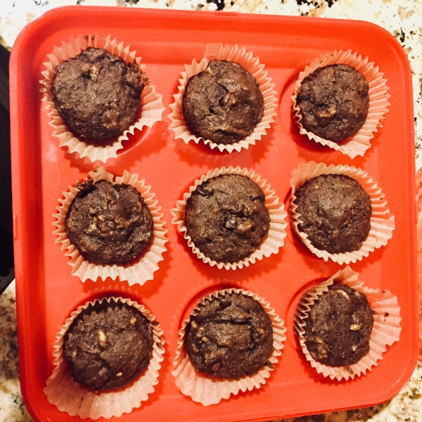 Banana Chocolate Chip Cake Bites