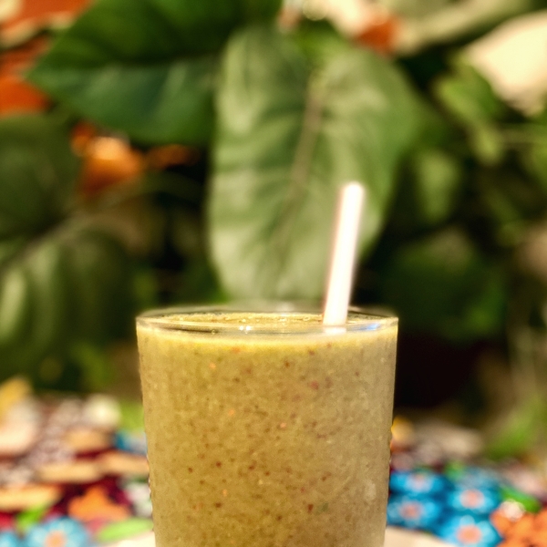 Berry Green Protein Smoothie