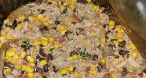 Easy Slow Cooker Santa Fe Chicken