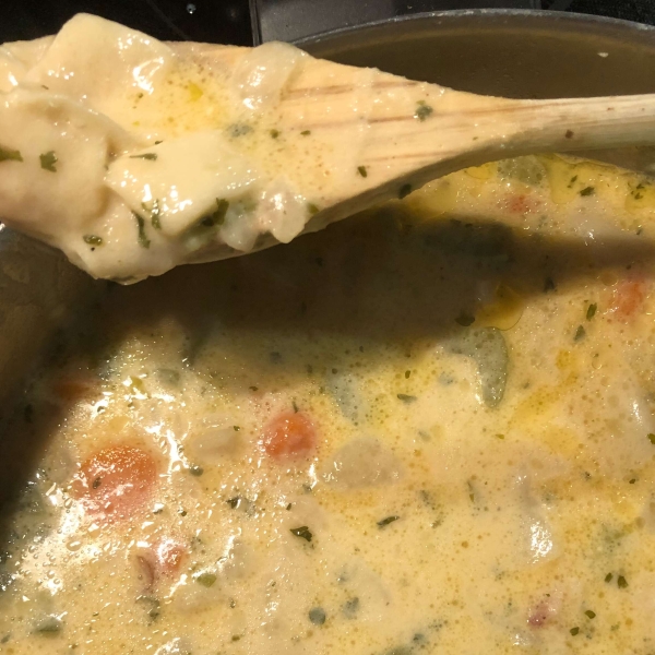 Knefla Soup