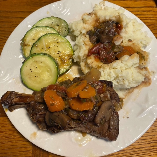 Rosemary Braised Lamb Shanks