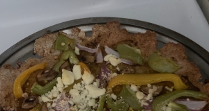 Pepper, Onion & Feta Pizza