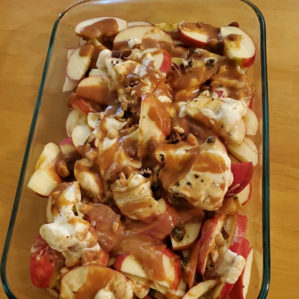 Apple Dessert Nachos