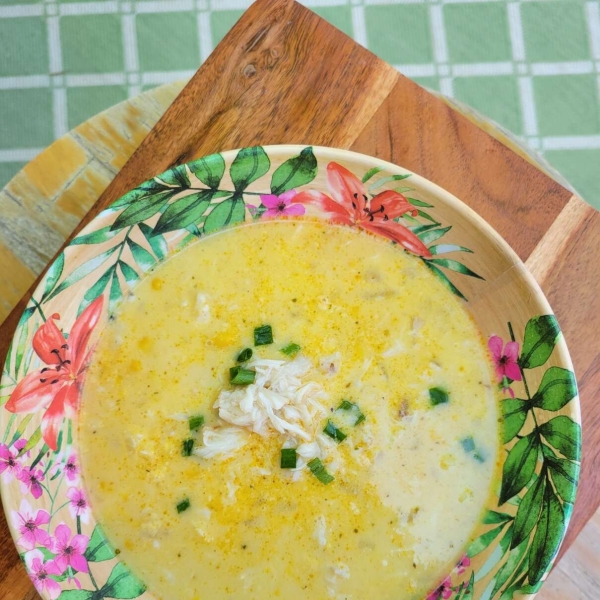 Corn and Crab Bisque