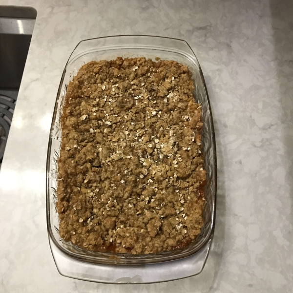 Easy Apple Crisp with Oat Topping