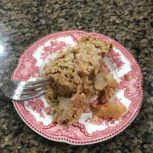 Easy Apple Crisp with Oat Topping