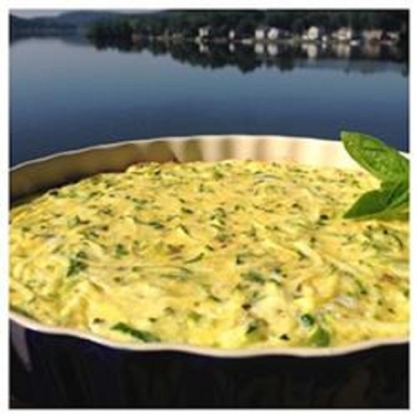 Baked Italian Egg, Zucchini, and Scallion Frittata