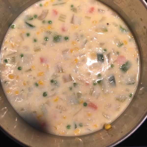 Cauliflower-Cheese Soup