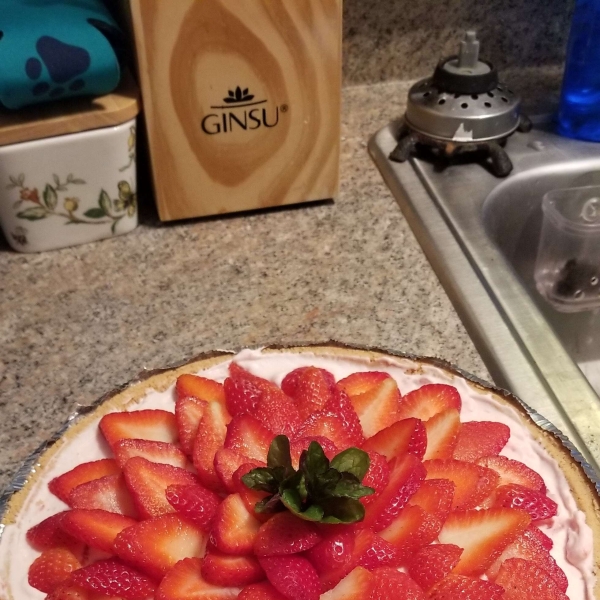 DanDan's Strawberry Cream Pie