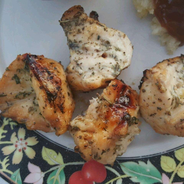Grilled Tamarind and Orange Glazed Chicken