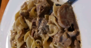 Daria's Slow Cooker Beef Stroganoff