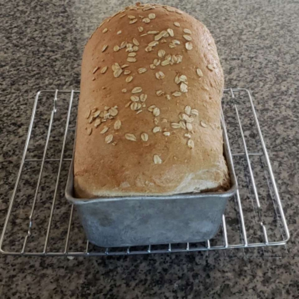 Oat Whole Wheat Bread