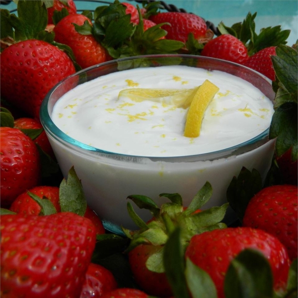 Lemon Yogurt Dip