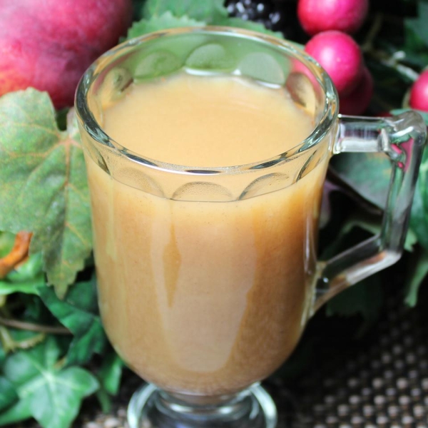 Hot Carmel Apple Juice