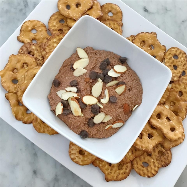 Chocolate Almond Ricotta Dip