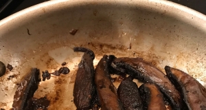 Grilled Portobellos Sauteed in Wine