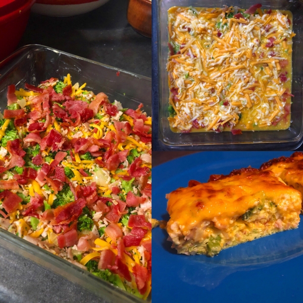 Broccoli and Cheese Brunch Casserole