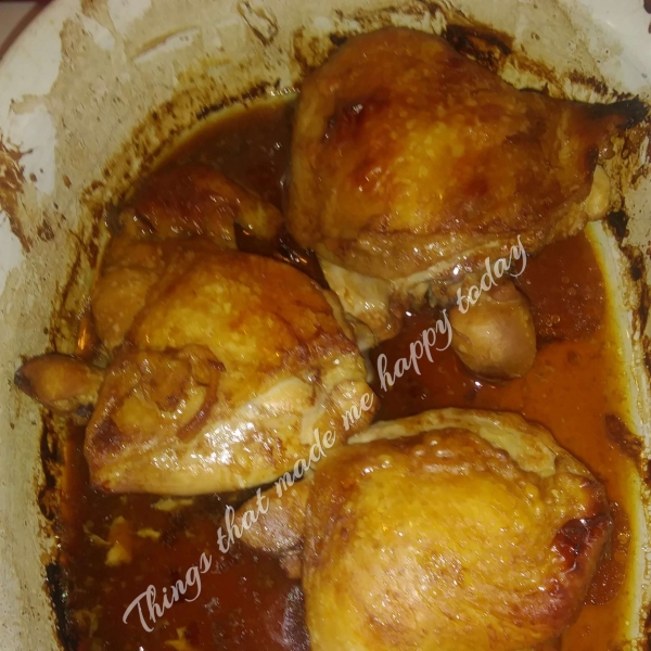 Oven-Baked Teriyaki Chicken Thighs