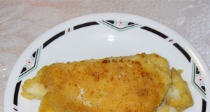 Halibut with Garlic Sauce