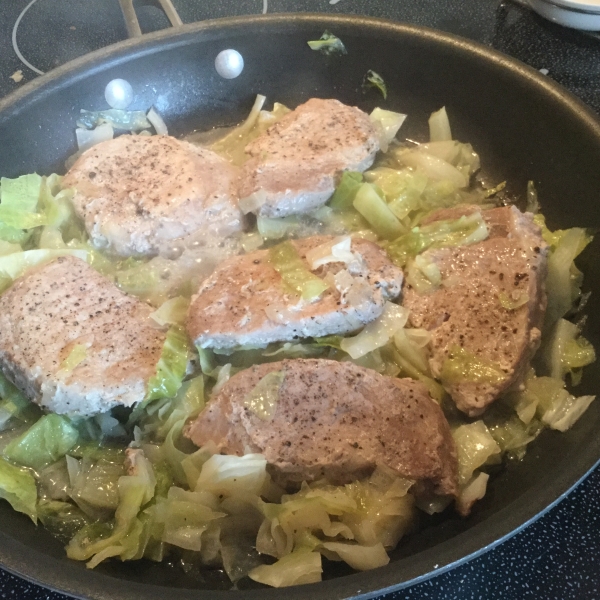 Pork Loin and Cabbage