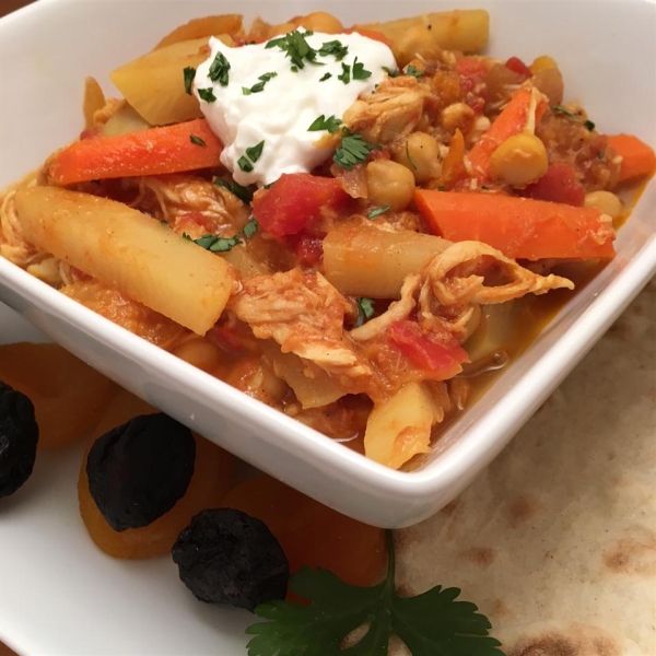 Moroccan Turkey Tagine Stew
