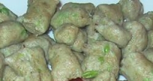 Wasabi Pea Gnocchi