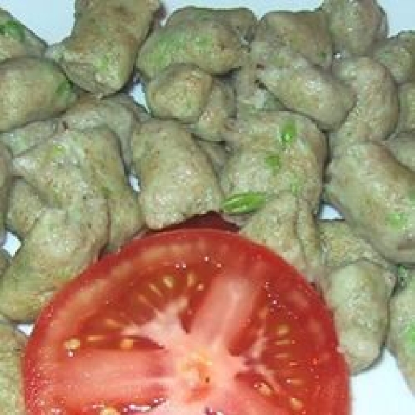 Wasabi Pea Gnocchi